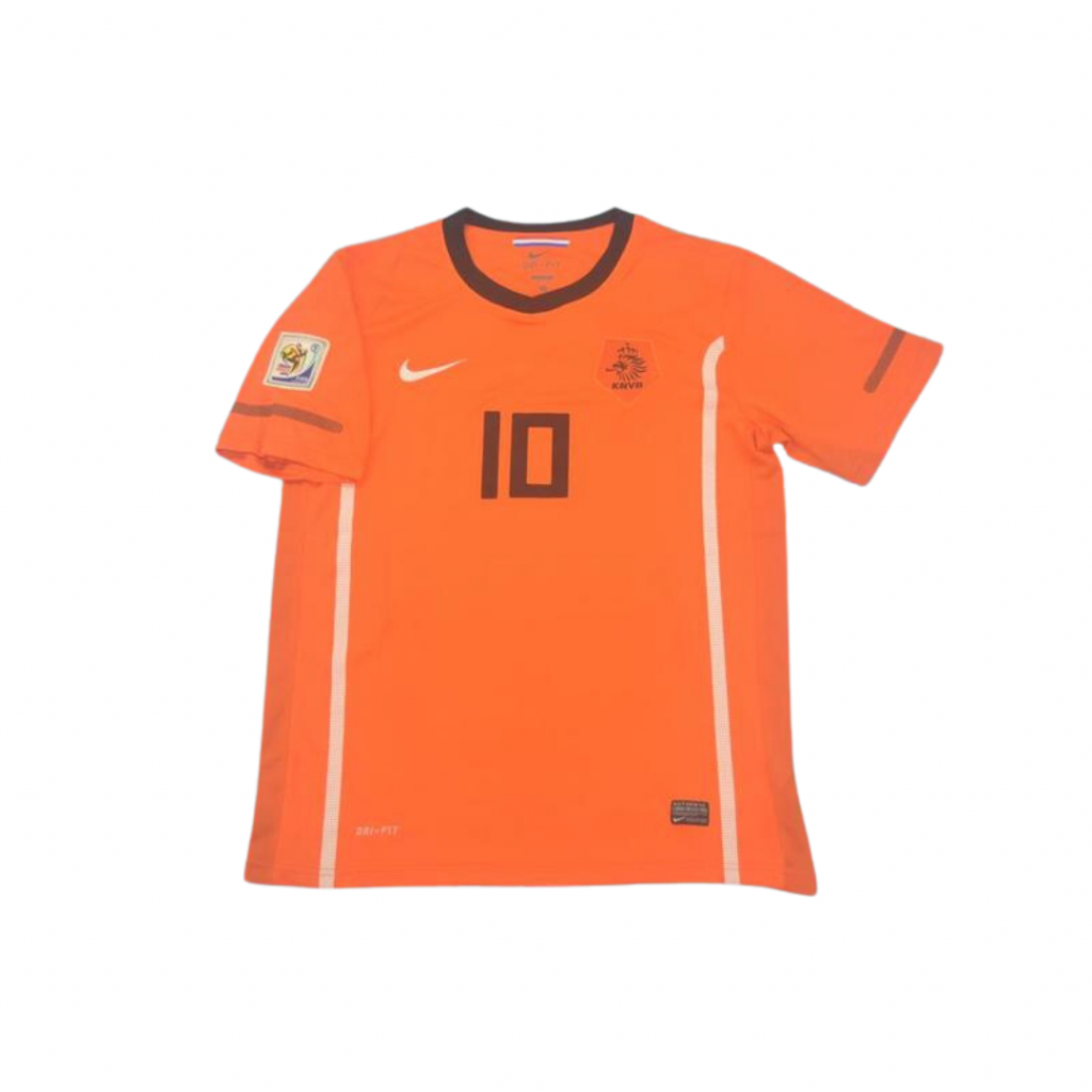 Camiseta Retro Paises Bajos Mundial 2010