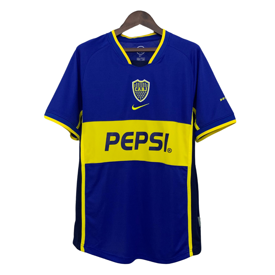 Camiseta Retro Boca Juniors 2002/03