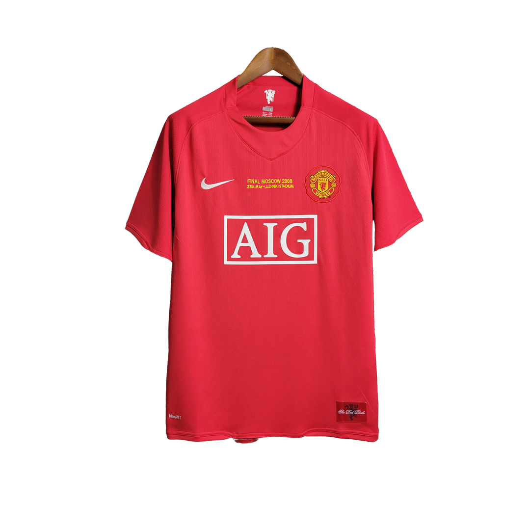 Camiseta Retro Manchester United 2007/08