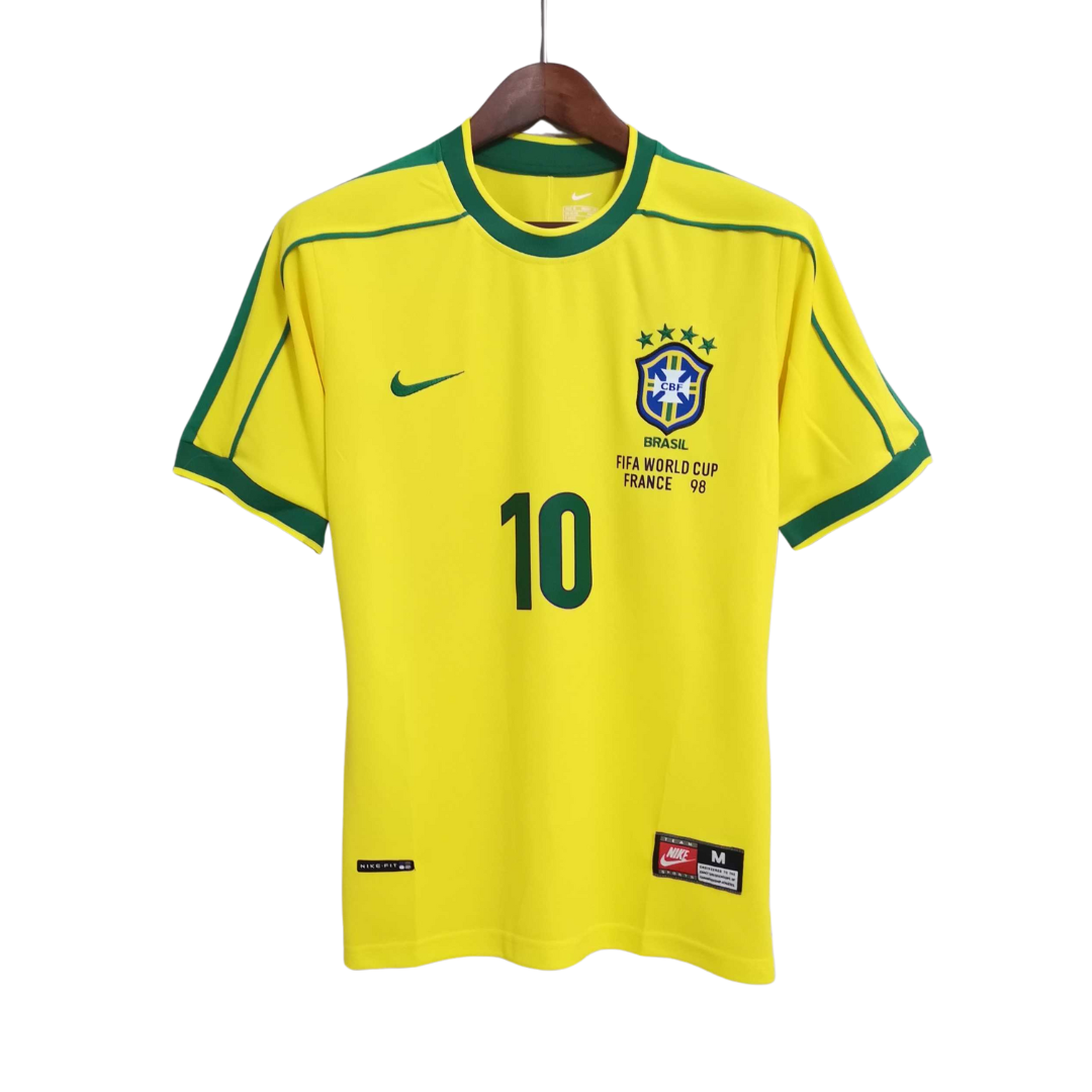 Camiseta Retro Selección Brasil 1998