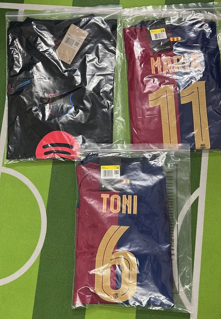 Camisetas de Fútbol Baratas con Nombre y Número