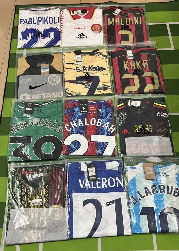 Camisetas de Fútbol Baratas con Nombre y Número