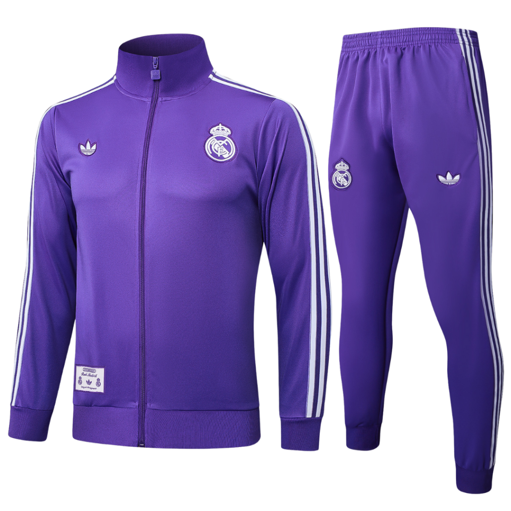 Chándal 2025/26 Cremallera Completa - Real Madrid