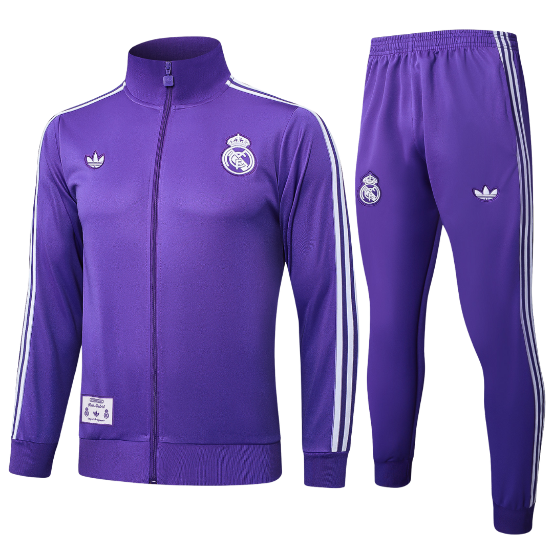 Chándal 2025/26 Cremallera Completa - Real Madrid