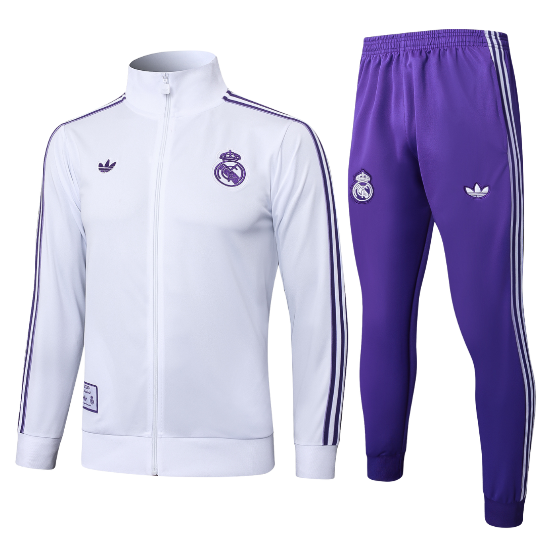 Chándal 2025/26 Cremallera Completa - Real Madrid