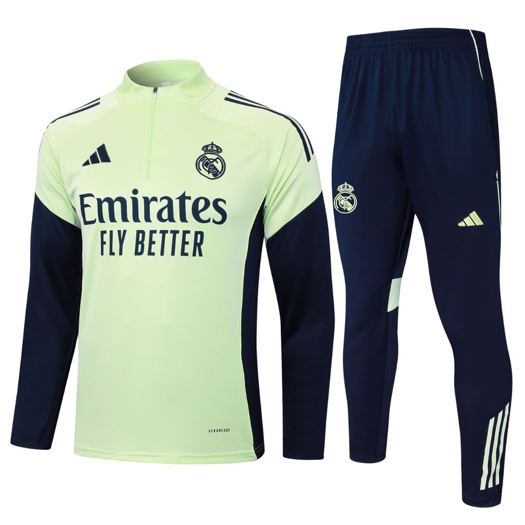 Chándal 2025/26 Cremallera Media - Real Madrid