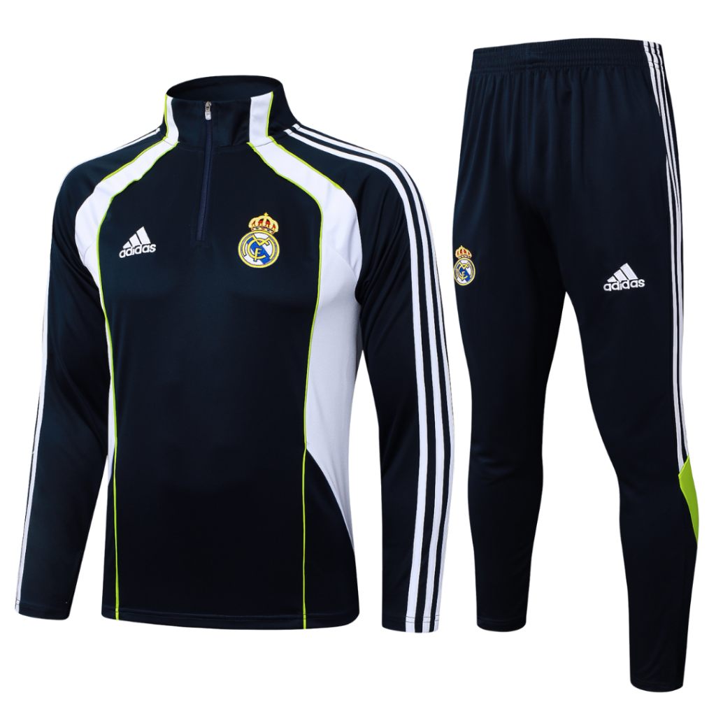 Chándal 2025/26 Cremallera Media - Real Madrid