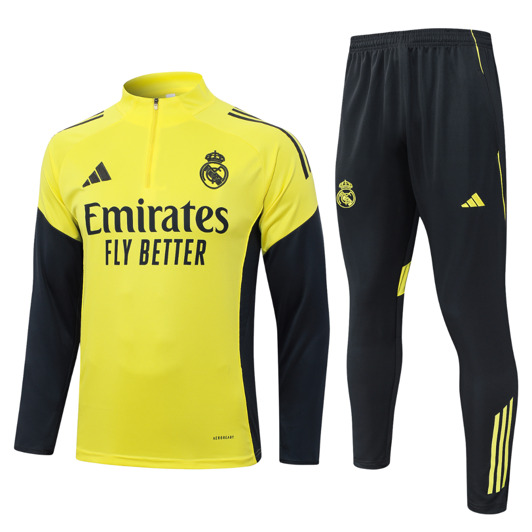 Chándal 2025/26 Cremallera Media - Real Madrid