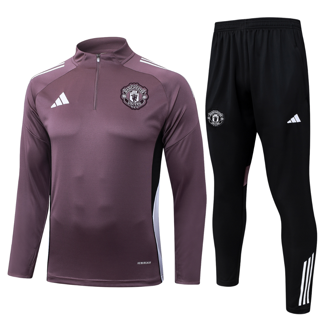 Chándal 2025/26 Cremallera Media - Manchester United