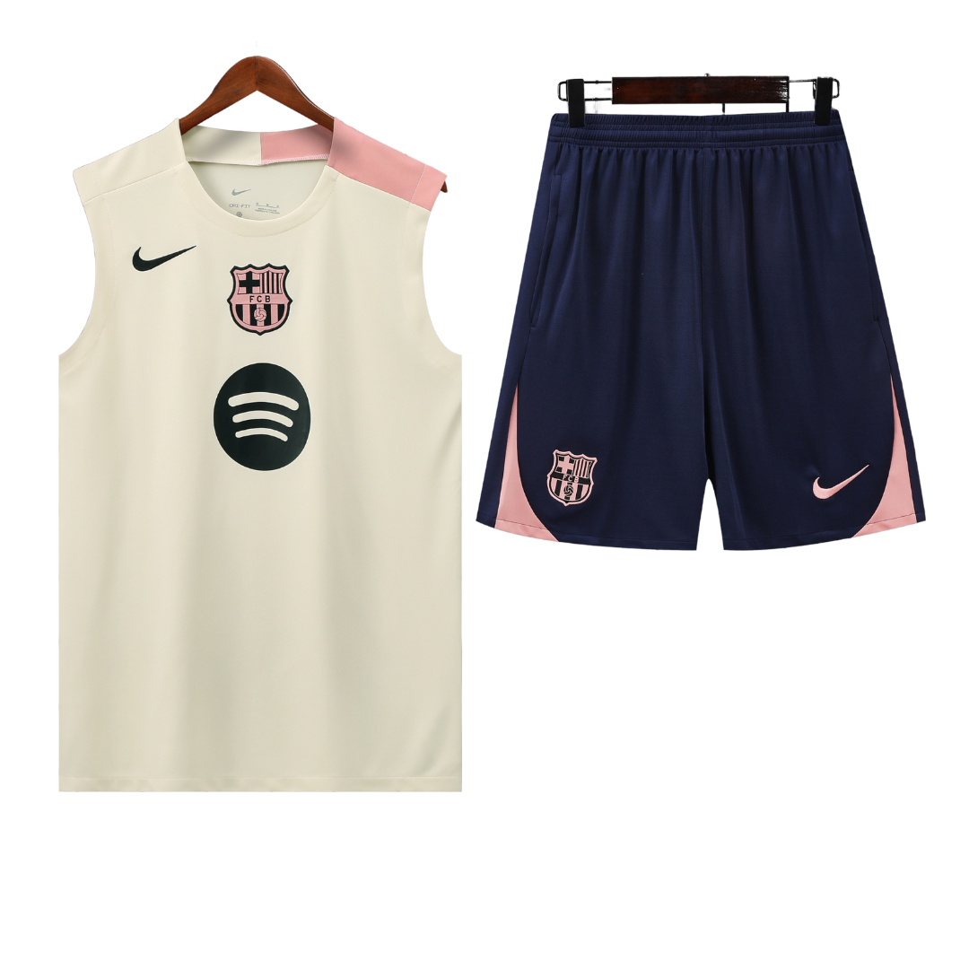 Conjunto de Entrenamiento FC Barcelona 2025/26 - Sin Mangas
