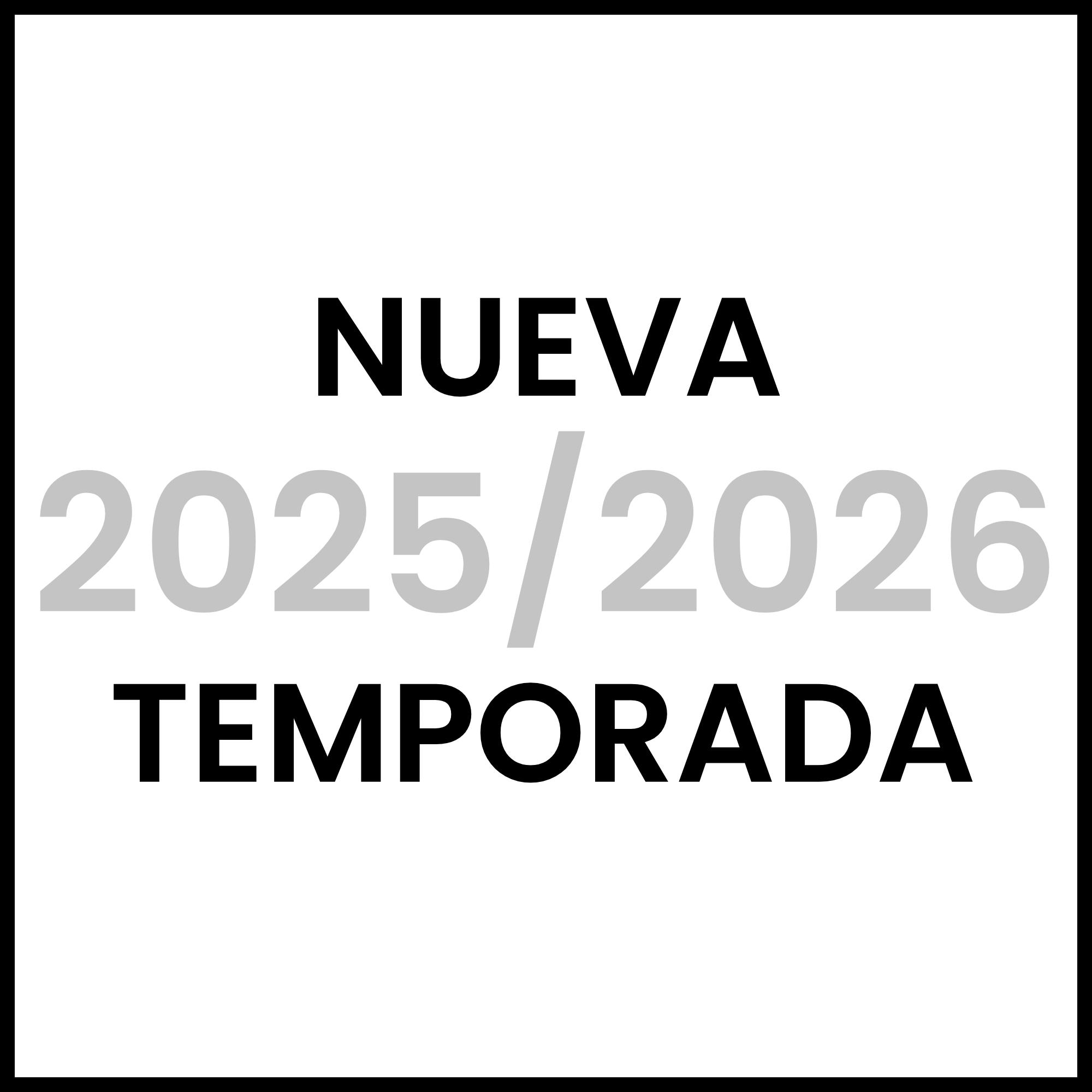 Nueva Temporada 2025/26