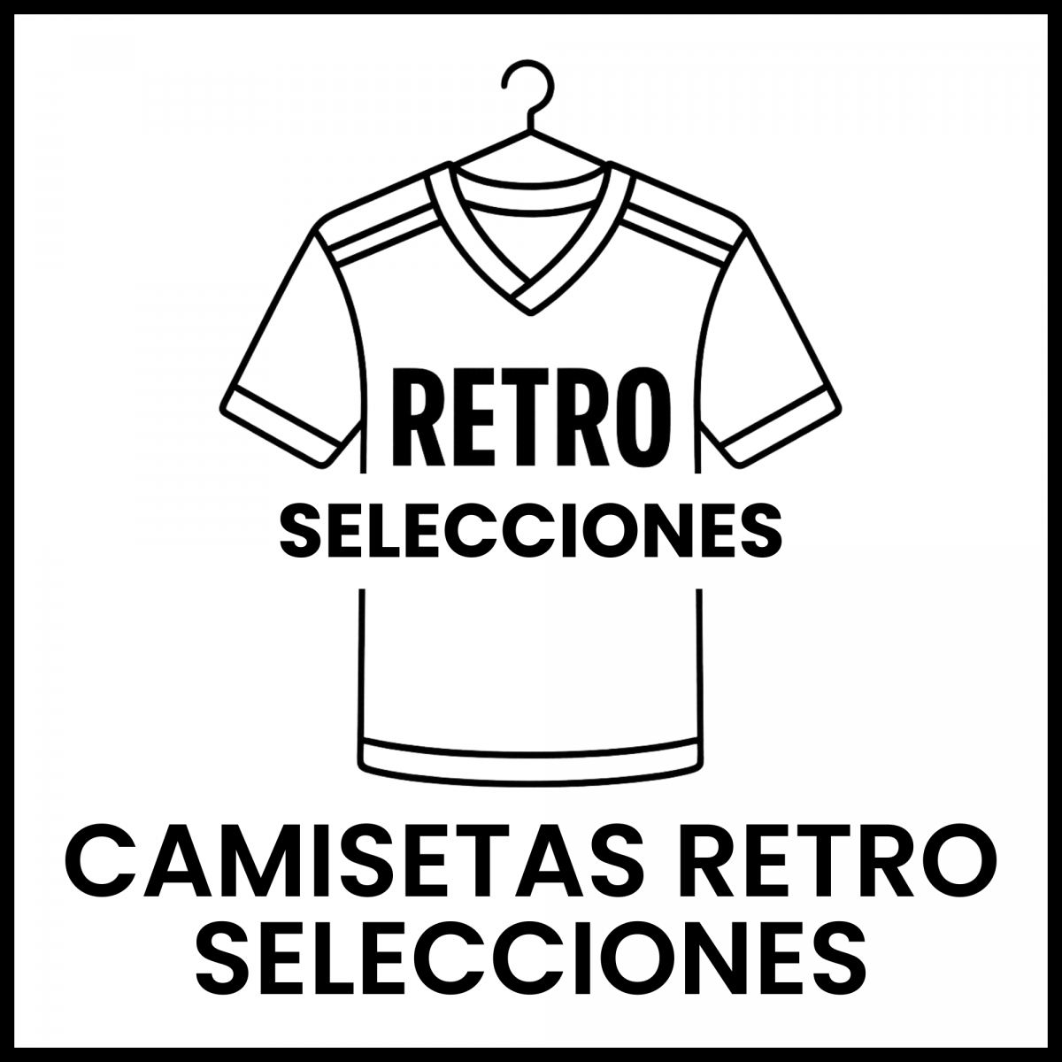 Camiseta Retro Selecciones