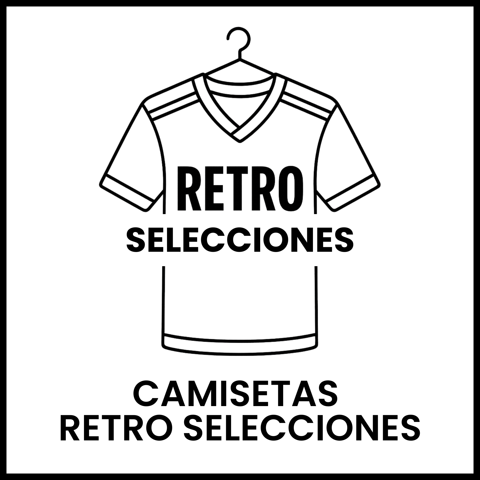 Camiseta Retro Selecciones