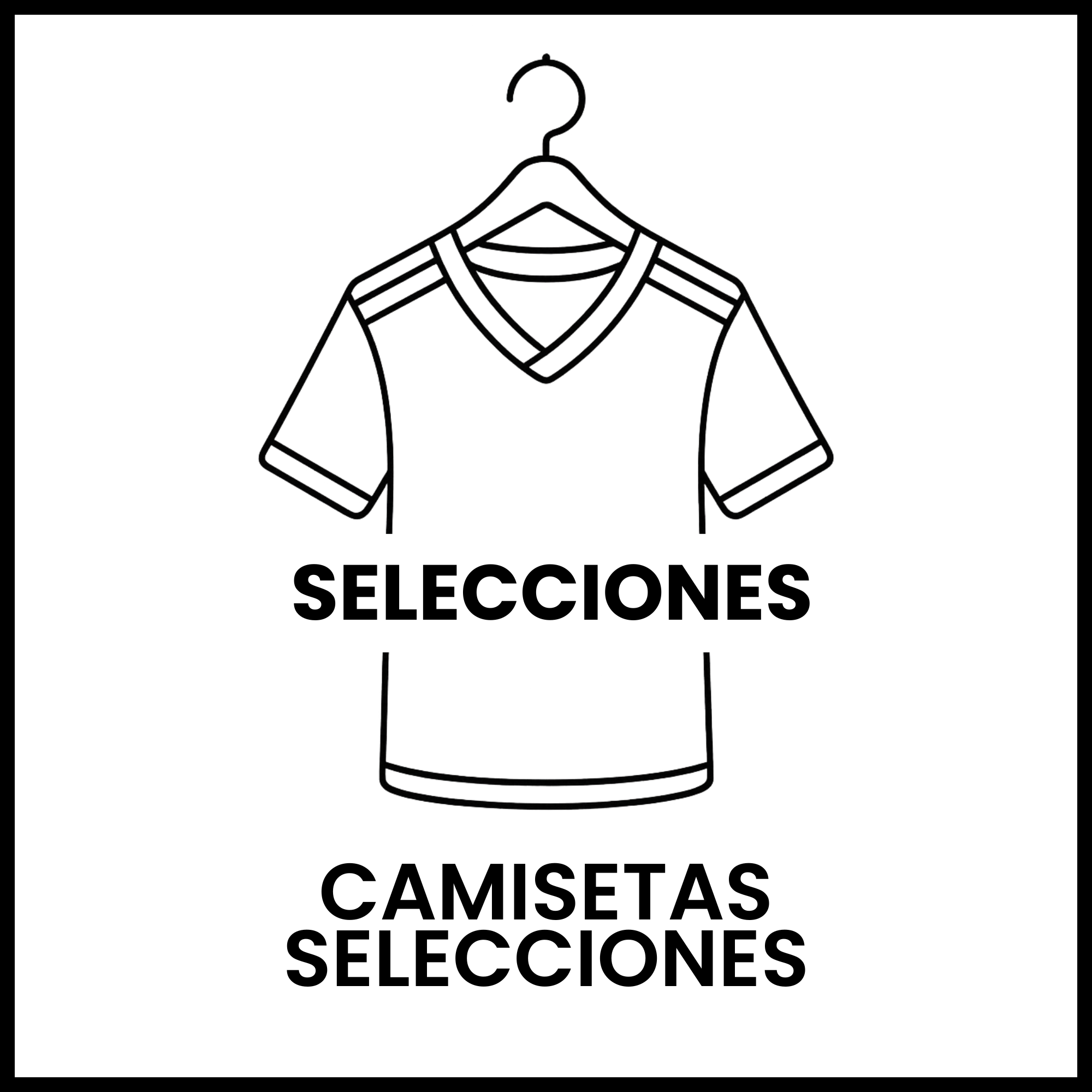 Camisetas Selecciones