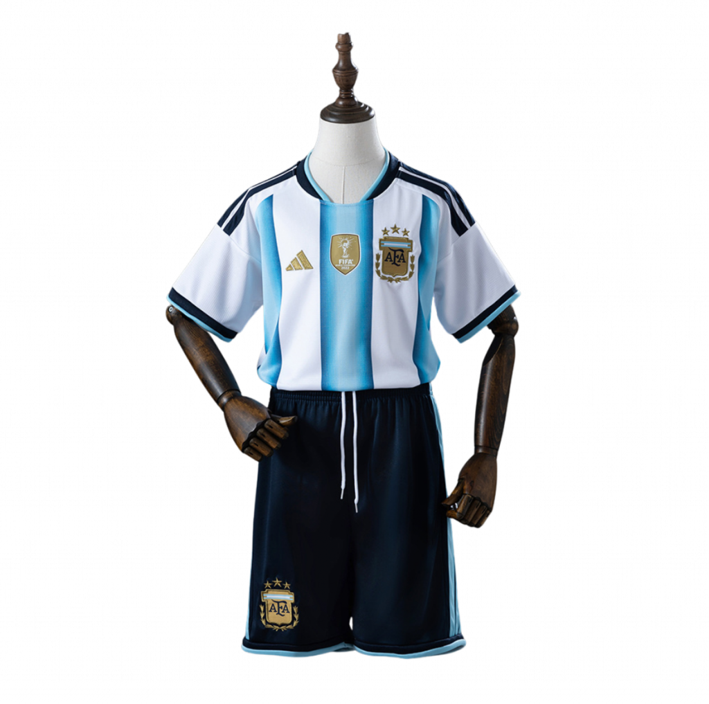 Conjunto Niño Selección Argentina Mundial 2026