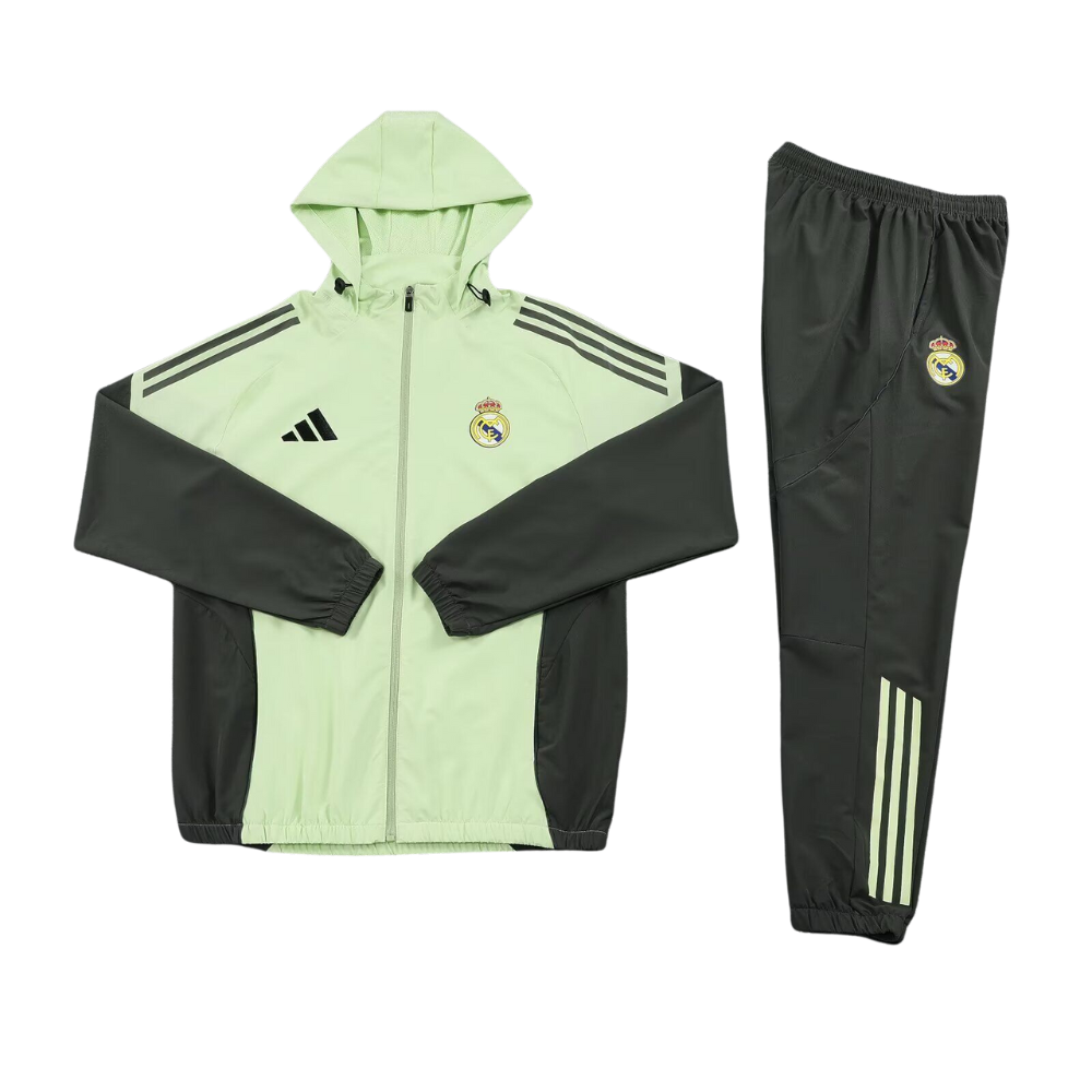 Cortavientos 2025/26 Cremallera Completa - Real Madrid